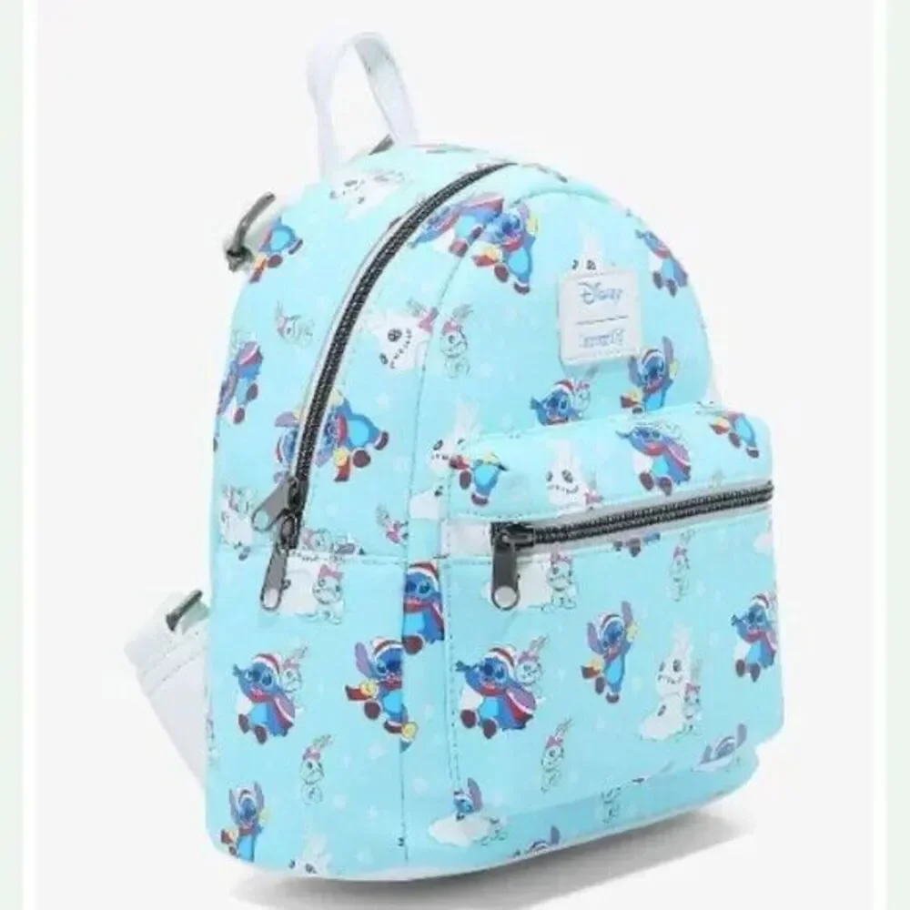 Loungefly Disney Lilo & Stitch‎ Snow Day Mini Backpack